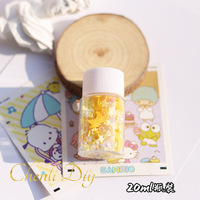 Gemengde fruitdieren cartoon bloemenplakjes polymeerklei sprinkles DIY kerstversiering slijm toebehoren vulling
