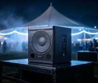 AIWA550W RMS 138dB SPL Subwoofer Activo Profesional de 18 Pulgadas con Control de Red RJ45 para Escenario, Sistema de Amplificación de Sonido