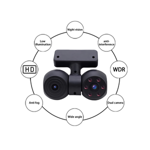 New OEM firecore H-101 dual-ống hlens-Car-Camera HD 1080P Xe Dashcam IP Camera quan sát ban đêm hồng ngoại xe máy ảnh Dash - Product Image 1