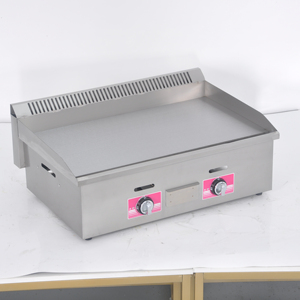 Best Selling Commercial Gas Griddle Grill New Stainless Steel Flat Plate Restaurant Retail Catering Equipment Countertop Pancake - Product Image 3