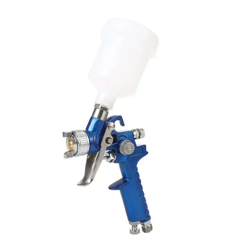 High Quality 0.8mm Nozzle Brass Air Cap Stainless Needle LVMP Pneumatic Air Spray Painting Gun