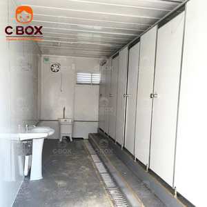 Bâtiments préfabriqués à panneaux sandwich démontables Cbox Fast Build, site hospitalier, bureau avec toilettes, maison modulaire en conteneur - Product Image 6