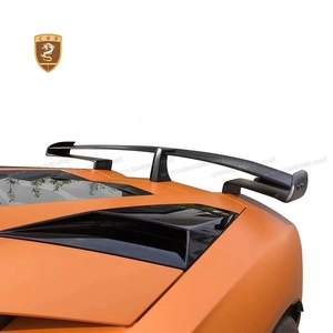 Carbon Fiber Rear Wing <strong>Spoiler</strong> for Lamborghini Aventador LP700 Upgrade SVJ Style Lightweight Performance Tuning Parts - Product Image 4