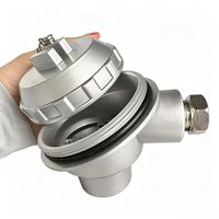 Boîtier de raccordement KNE en aluminium moulé sous pression pour thermocouple, entrée de câble 3/4"NPT, IP67, pour transmetteur de température