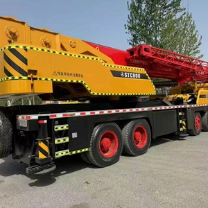 SANY 80 Ton Used Truck <b>Crane</b> Mobile Hydraulic All Terrain Lifting Equipment Construction Machinery PLC Motor - Product Image 6