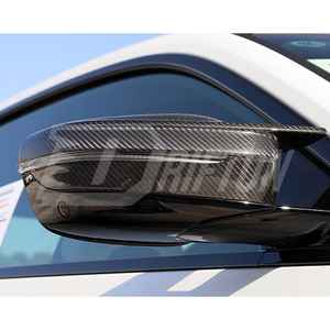 Carcasa de espejo lateral de fibra de carbono real de repuesto en stock en EE. UU. para BMW G80 G81 G82 G83 M3 M4 - Product Image 2