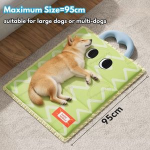 Tapis rafraîchissant pour animaux de compagnie avec poignée, en tissu Oxford résistant <span class=keywords><strong>à</strong></span> l'usure et imperméable, pour chiens et chats, idéal pour l'été - Product Image 6