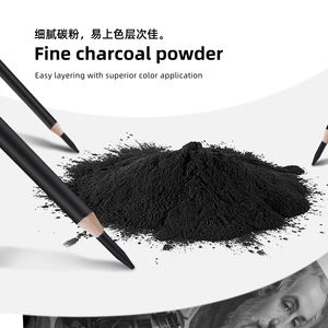 Macaron 12 pièces crayons de charbon de bois 4mm épaissi noyau de charbon de bois de peuplier croquis <span class=keywords><strong>crayon</strong></span> de dessin <span class=keywords><strong>pour</strong></span> le dessin - Product Image 6