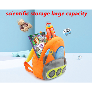 子供用ランドセル3D車シンプル漫画カスタムぬいぐるみバックパック子供用 - Product Image 3