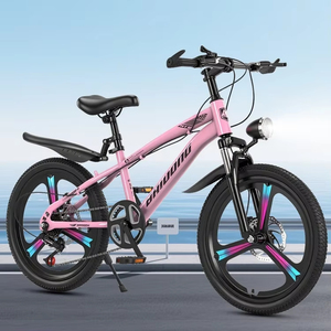 Bicicleta de montaña infantil de 18 pulgadas personalizada de acero ordinario para estudiantes de 7 a 14 años bebés explosiones transfronterizas de 22 pulgadas - Product Image 1