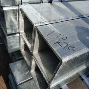 Квадратная труба <span class=keywords><strong>Ms</strong></span>, оцинкованная квадратная стальная труба Gi труба 20x20 до 200x200 для строительства и конструкции - Product Image 2
