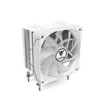 Refroidisseur de processeur XINMAI OEM à 4 caloducs 120 mm, refroidisseur d'air de jeu ARGB PWM avec contact en cuivre, compatible avec Intel LGA1700 AMD AM5
