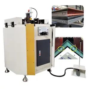 Ângulo Tipo Cnc Angular Auto Key Cutting Canto Crimping Machine Fornecedor Máquina De Vidro 500 Perfil Alumínio Fornecido