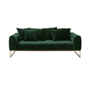 Fornitore all'Ingrosso di Divani in Velluto a 3 Posti Personalizzabili per Soggiorno, un Gioiello nell'Arredamento Domestico - Product Image 2