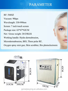 Appareil de peeling à jet d'oxygène 10 poignées, ultra-exfoliant réglable, stylo hydro-nourrissant pour la peau, resserrement des pores, filtration - Product Image 6