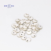 PZT5 Disc Piezo Ceramic Diameter 5mm Ketebalan 0.5mm Sensor Getaran Piezoelektrik Pzt-51 Ukuran Dapat Disesuaikan Medis YUHAI