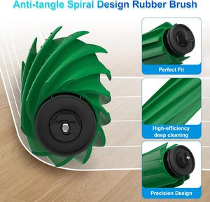 Pièces de rechange pour robot <span class=keywords><strong>aspirateur</strong></span> et serpillière <span class=keywords><strong>Combo</strong></span> 405/505, kit de 25 pièces, 2 brosses principales, 6 sacs à poussière, 4 filtres, 6 tampons de serpillière, 6 - Product Image 4