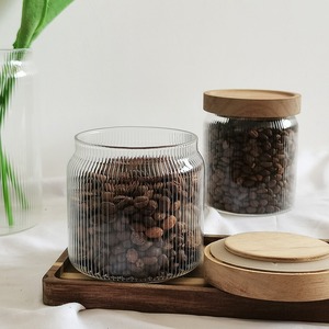 مجموعة برطمانات منزلية 56 ساعة طقم برطمانات زجاجية عمودية 6 قطع للتخزين - Product Image 5