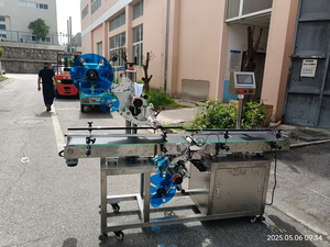 PLC kiểm soát hoàn toàn tự động Top & dưới máy dán nhãn-Hai mặt nhãn Applicator cho chai/lọ - Product Image 3