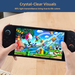ฟิล์มกันรอยหน้าจอแบบพรีเมียม AR ป้องกันแสงสะท้อน สำหรับ Nintendo Switch <span class=keywords><strong>2</strong></span>  ใสพิเศษ ป้องกันแสงสีฟ้า  ทนต่อรอยขีดข่วน  วัสดุ PET - Product Image 3