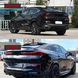 Bộ body kit nhựa ABS cho <span class=keywords><strong>X6</strong></span> G06 19-22, tình trạng mới, màu đen, bao gồm ốp sườn, cản trước, khuếch tán sau, cản sau - Product Image 4