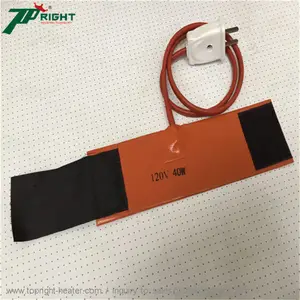 120v Flexible Engine Oil Pan Silicone Rubber Heater with plug and magic stick