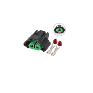 Conector Impermeable para Toyota Mazda H11 H9, 2 Pines, Negro, Plástico, Enchufe para Auto 6189-0935 - Product Image 2