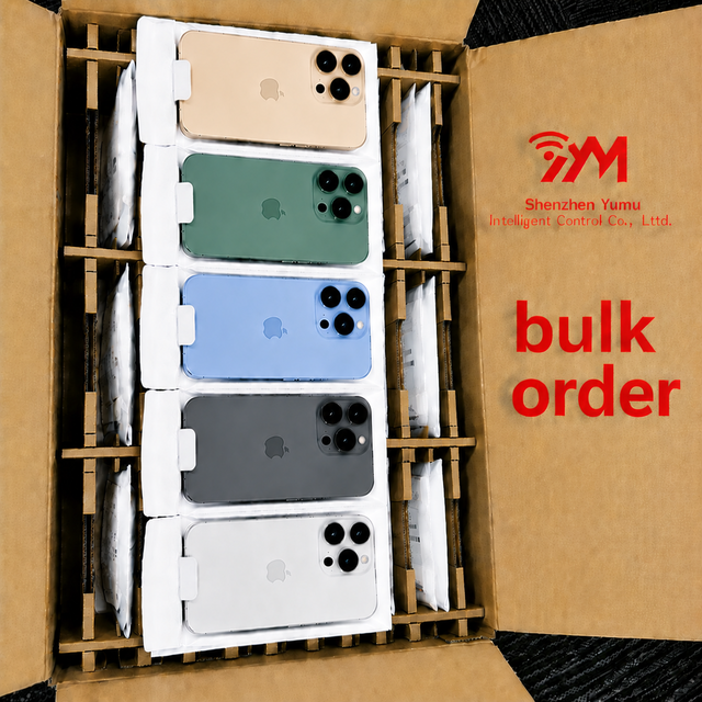 100 PCS Mobile Phones 13 Pro Max Refurbished Mobile Phone Clean IMEI No Carrier Lock Factory Tested Wholesale Lots