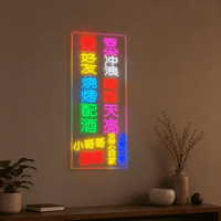 Enseigne LED néon personnalisée pour le dropshipping – Logo lumineux sur mesure pour entreprises, magasins, bars, fêtes et décorations de mariage