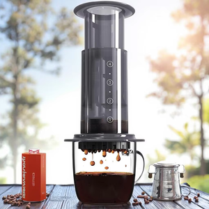 <span class=keywords><strong>Cafetera</strong></span> de <span class=keywords><strong>goteo</strong></span> de 4 tazas Molinillo integrado Intensidad ajustable Preparación rápida Preservación del calor <span class=keywords><strong>Filtro</strong></span> <span class=keywords><strong>permanente</strong></span> antigoteo - Product Image 6