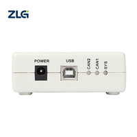 ZLG Zhiyuan Electronics Zhou Ligong USB a CAN BUS Analizador Depurador USBCAN Caja de herramientas Convertidor OBD Software gratuito