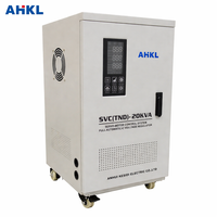 Stabilisateur de tension automatique monophasé 20 kVA prêt pour l'atelier, régulateur de courant alternatif à haute efficacité et réponse rapide