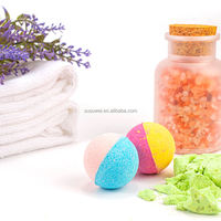 Bain végétalien biologique Coffret cadeau Boule à bulles naturelle pour la relaxation Vente en gros de bain pour bombe avec bienfaits pour la relaxation au spa
