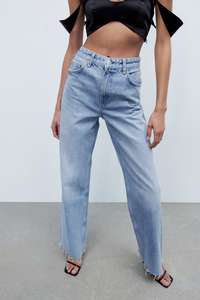 <span class=keywords><strong>Pantaloni</strong></span> a vita alta da <span class=keywords><strong>donna</strong></span> di nuovo design personalizzato jeans <span class=keywords><strong>boyfriend</strong></span> <span class=keywords><strong>pantaloni</strong></span> in denim a gamba dritta <span class=keywords><strong>pantaloni</strong></span> jeans femminili - Product Image 4