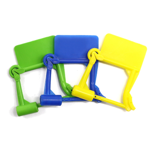 TX-PL104 segel gembok plastik pengaman sekali pakai medis untuk maskapai dengan nomor seri - Product Image 4