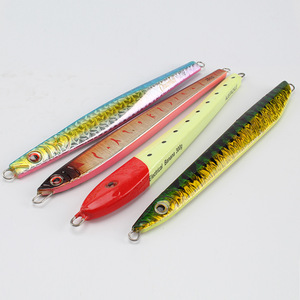 Leurre de pêche au jigging en plomb 150g 200g 250g 300g pour la pêche en eau salée, la pêche en mer et la pêche de plage - Product Image 5