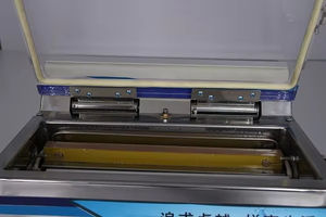 เครื่องซีลสูญญากาศแบบกึ่งอัตโนมัติสำหรับบรรจุภัณฑ์เบคอน พิซซ่า ปลา ไก่ ข้าวโพด กาแฟ เนื้อสัตว์ ผลไม้ ผัก ขนาดเล็กสำหรับใช้ในครัวเรือน - Product Image 5