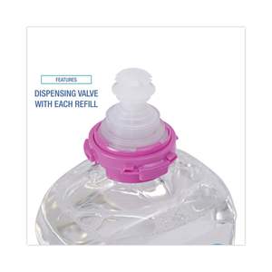 Recharge de savon moussant pour les mains non parfumé, certifié Green, 1200 mL, Boardwalk 5665-02-GCE00LP, 2 par carton - Product Image 5