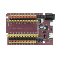 Carte d'extension ESP32 ESP32S avec double rangée de connecteurs femelles, compatible avec la carte de développement ESP32 38 broches, ports TYPE-C, MICRO USB, DC