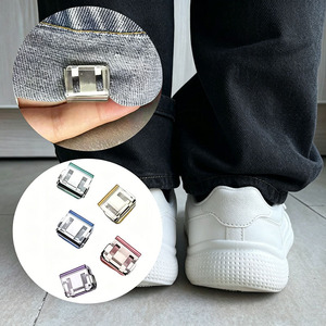 Transparent Push Up Clips For Trousers Pants Leg Clamp Anti Rolling Fastener Sliding Clip Household Daily Necessities - Product Image 4