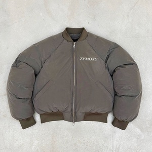 Custom Personal Label High Quality Down Coat Thick Warm Nylon Waterproof <b>Zipper</b> <b>Jackets</b> Bubble Puffer <b>Jacket</b> Manufacturer - Product Image 2