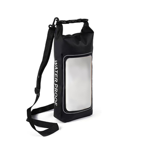 Sac bandoulière étanche IP68 en PVC robuste 2L avec logo personnalisé pour téléphone et portefeuille, unisexe pour femme - Product Image 1