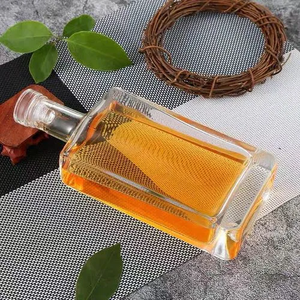 ขวดแก้ววิสกี้วิสกี้วิสกี้เหล้าขวดแก้วพร้อมฝาปิดขนาด500มล. หรูหราออกแบบได้ตามต้องการ - Product Image 3