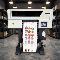 Nueva Impresora UV DTF i3200 A3 de 30CM para Parches 3D de TPU, Impresora de Etiquetas en Relieve para Ropa, Transferencia Térmica de Logotipos en Relieve, Rollo a Rollo