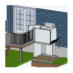 1-10m Ascensor para discapacitados <span class=keywords><strong>Plataforma</strong></span> de 250kg Ascensor <span class=keywords><strong>Plataforma</strong></span> de elevación para discapacitados - Product Image 6