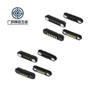 2,54 MM Pitch Magnetische Stekker met Kabelboom 2 <span class=keywords><strong>3</strong></span> 4 5 6 9-pins Waterdichte Magnetische Pogo Pin Connector - Product Image 6