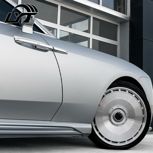 Cerchi LYT Forgiati Personalizzati Monoblocco Bianchi Concavi 6061-T6 5x112 5x114.3 5x120 6x139.7 18 19 20 21 22 23 24 Pollici per BMW Audi - Product Image 3