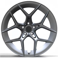 Jantes forgées en alliage d'aluminium XINLAI sur mesure, concaves profondes, 18, 19, 20, 21, 22 pouces, 5X114.3, 5X112, 5X120, pour Ford Mustang M3 M4 AMG C8