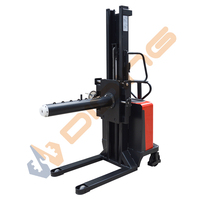 Empileur électrique de rouleau de papier 300 500 800 kg 1t 1.5t 2t élévateur de chariot élévateur de balle de bobine avec rotation de 360 degrés