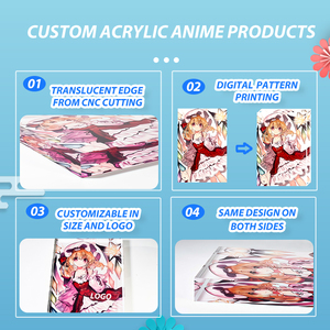 Figuras Cúbicas de Acrílico Grueso Hanxin de Personajes de Dibujos Animados, Anime y <span class=keywords><strong>2D</strong></span> como Coleccionables. Ladrillo Acrílico Personalizado - Product Image 2